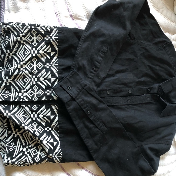 ASOS Other - Asos black Aztec shirt